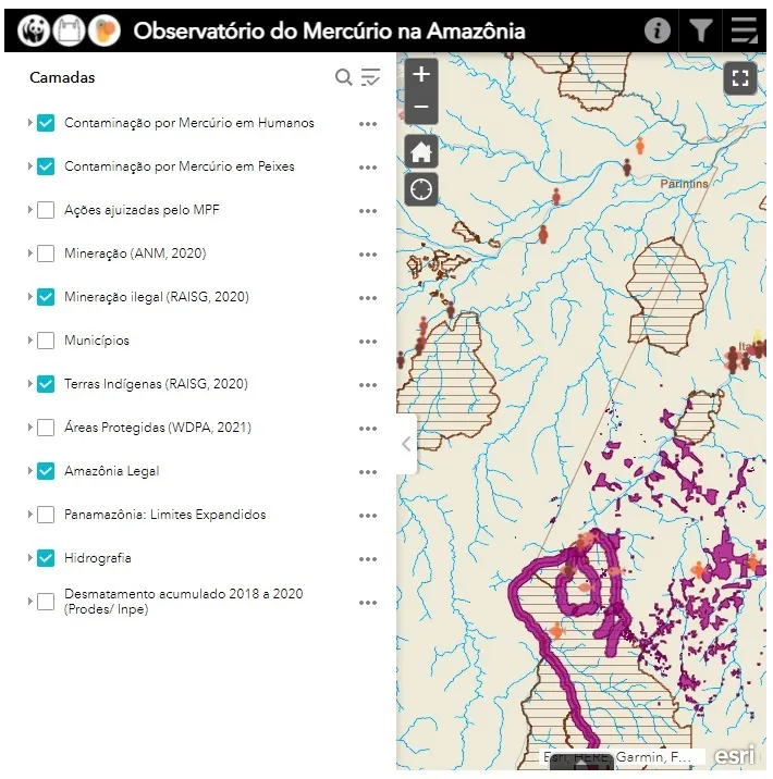 Indígenas estão contaminados por mercúrio, diz Fiocruz