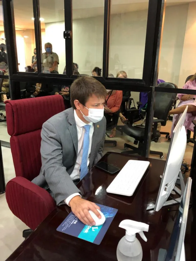 O deputado estadual Luth Rebelo.