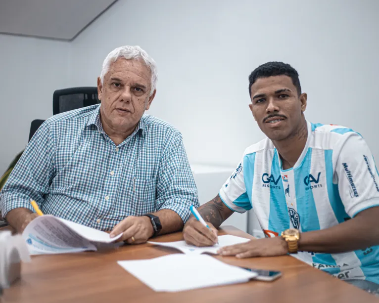 Dioguinho assinou contrato com o clube bicolor por seis meses, com probabilidade de renovação