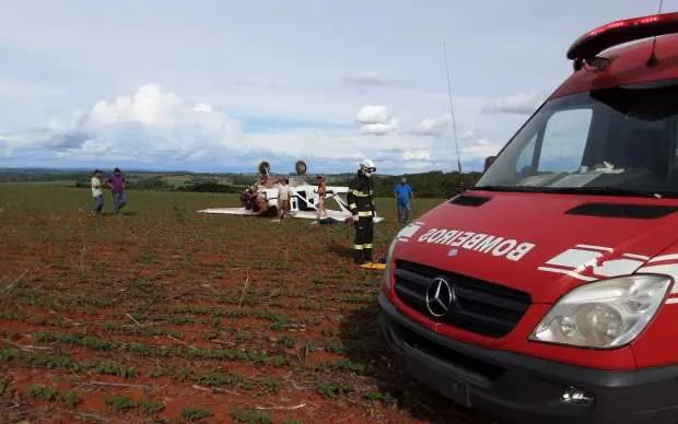 Local do acidente, em fazenda no interior de Goiás