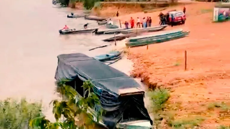 O naufrágio ocorreu na localidade conhecida como Boca da Campo Alegre, que fica localizado as proximidades de Barreira de Campo