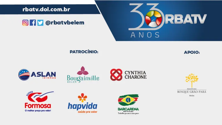 Jader Barbalho parabeniza a RBATV pelos seus 33 anos