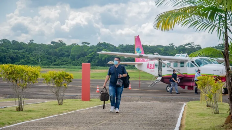 Tucuruí: aeroporto para voos comercias é reinaugurado