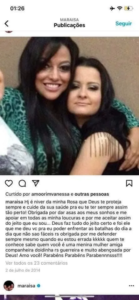 Veja quem é a mulher apontada como namorada de Maraísa