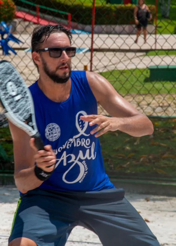 O atleta Bruno Castro.