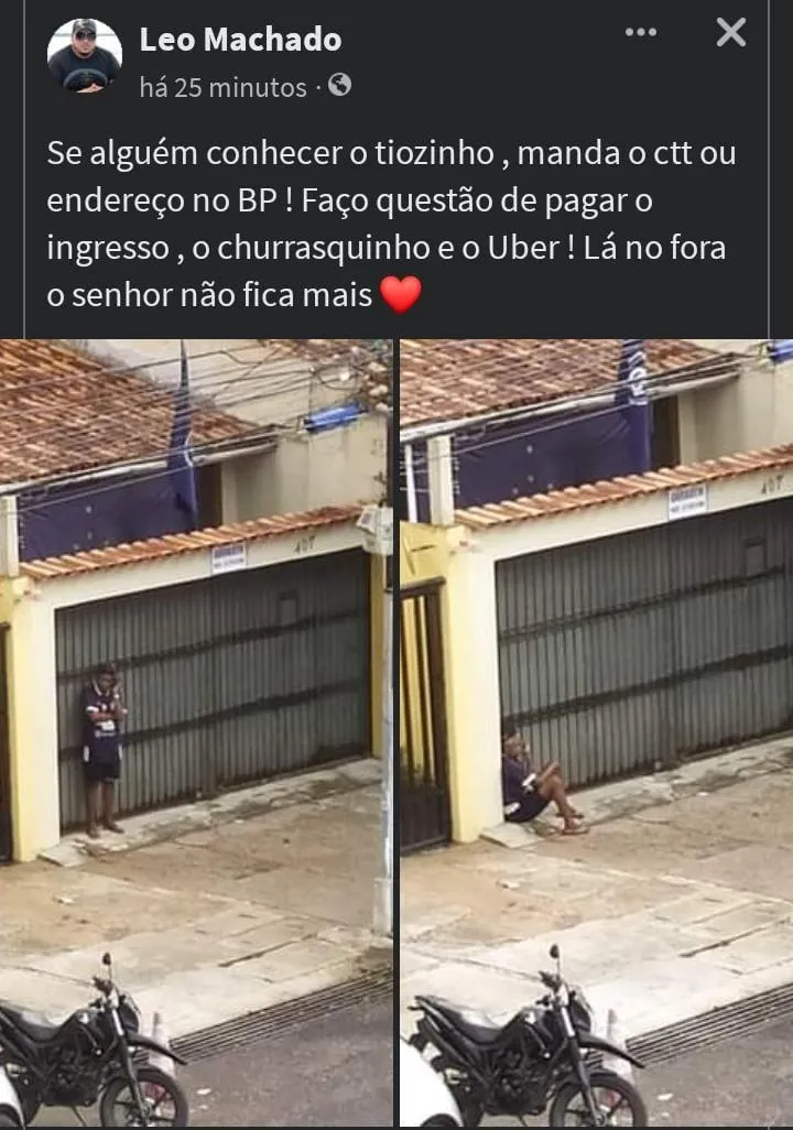 Tentativa de identificação do "Torcedor do Radinho"