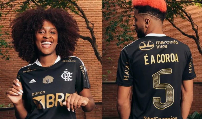 Adidas lança camisa “Excelência Negra” para Inter e Flamengo