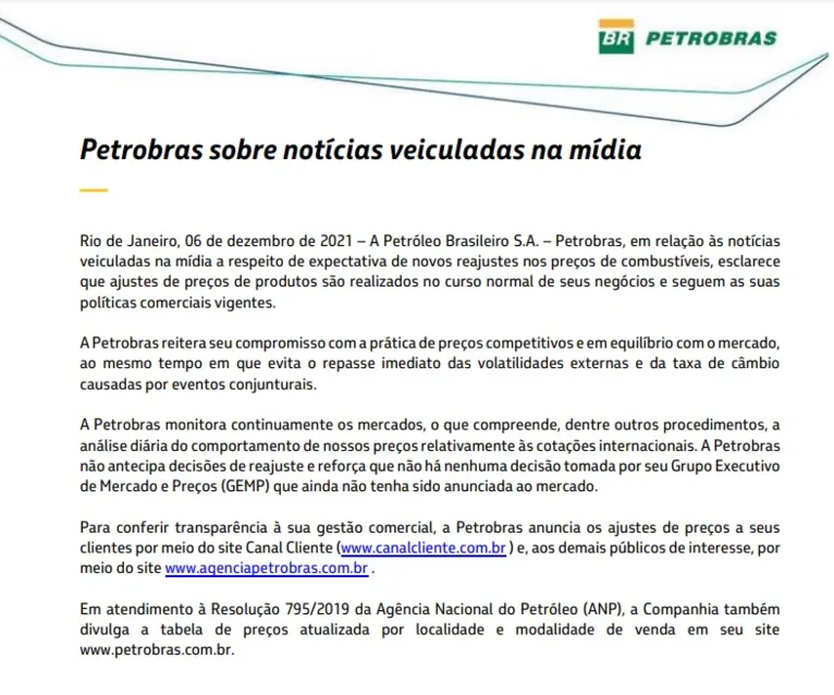 Bolsonaro diz que preço dos combustíveis vai começar a cair