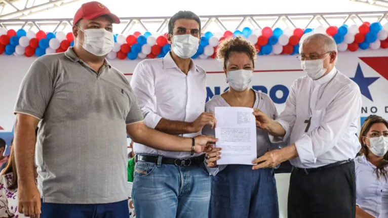 Autoridades autorizam a obra que vai restaurar um pouco da história do Pará