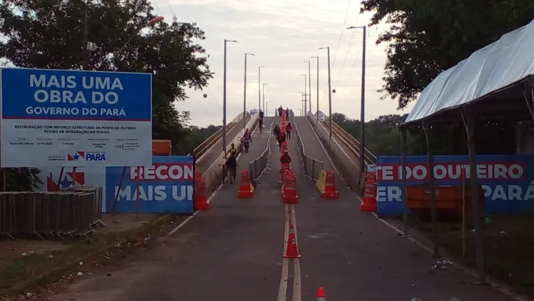 Tráfego na ponte de Outeiro começa a ser liberado