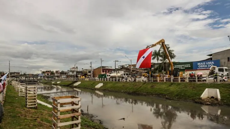Belém 406 anos: Estado entrega obras no Canal do Tucunduba