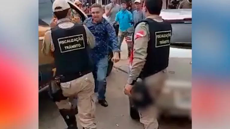 Jhosy foi preso em flagrante acusado de resistência e lesão corporal