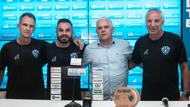 Técnico foi apresentado pelo presidente Maurício Ettinger