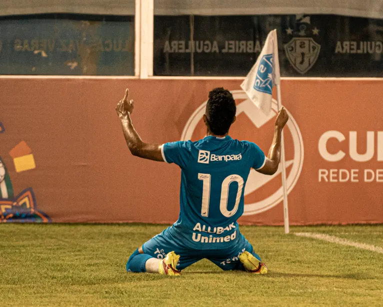 Marlon marcou em seu 50º jogo com a camisa do Papão