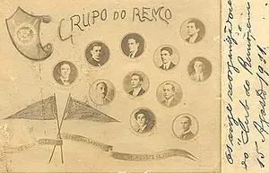 Cordão dos Onze, reorganizadores do Grupo do Remo em 1911.
