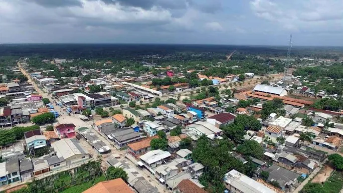 Imagem aérea de Curralinho/PMC