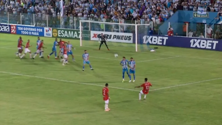 Itupiranga perdeu de goleada diante do Paysandu no Estádio da Curuzu, em Belém,