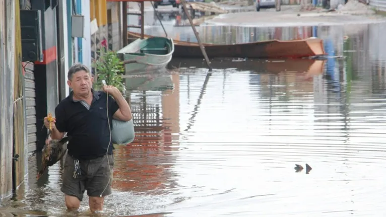 Bairro da Matinha é um dos mais atingidos no município 