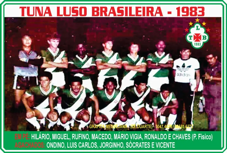 Equipe campeã paraense de 1983