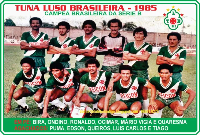 Equipe campeã brasileira de 1985