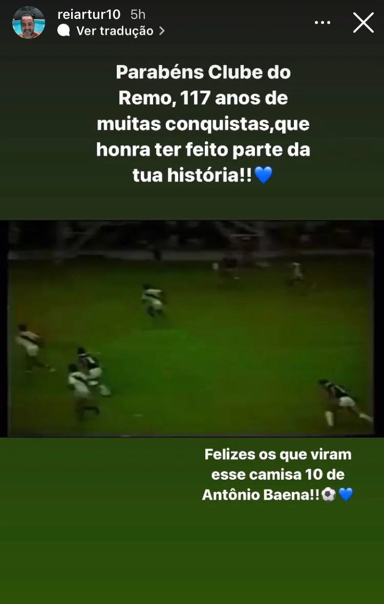 Ídolos de ontem e hoje rendem homenagens ao Clube do Remo