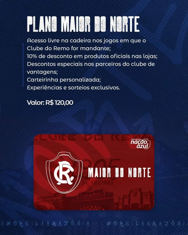 Clube do Remo apresenta seu novo programa Sócio Torcedor