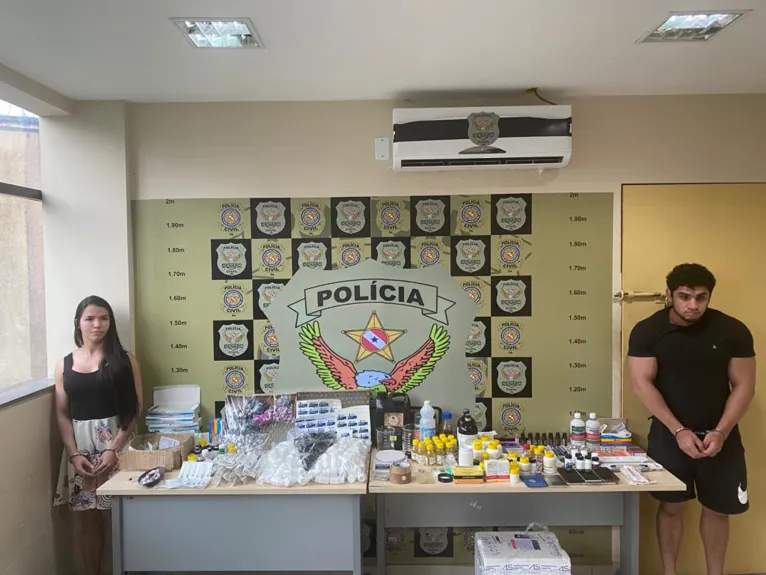 Casal da Bomba é preso por laboratório clandestino em Belém