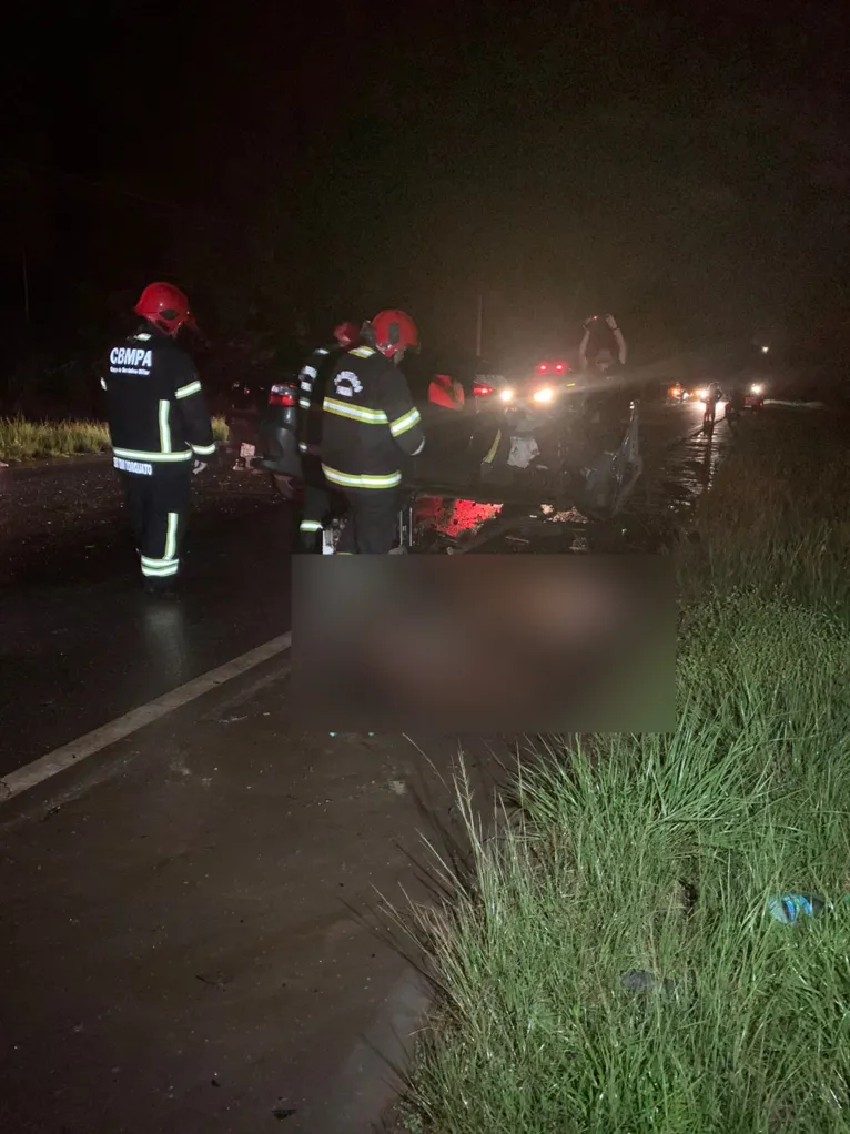 Acidente grave em Paragominas deixa duas pessoas mortas