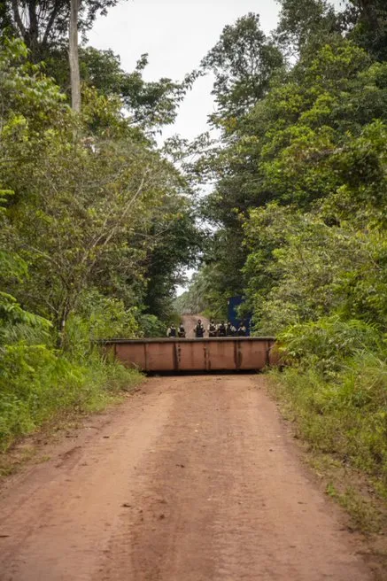 Barreira de proteção criada