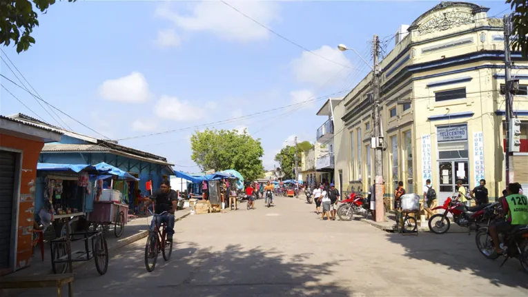 Cidade de Curralinho, no Marajó.