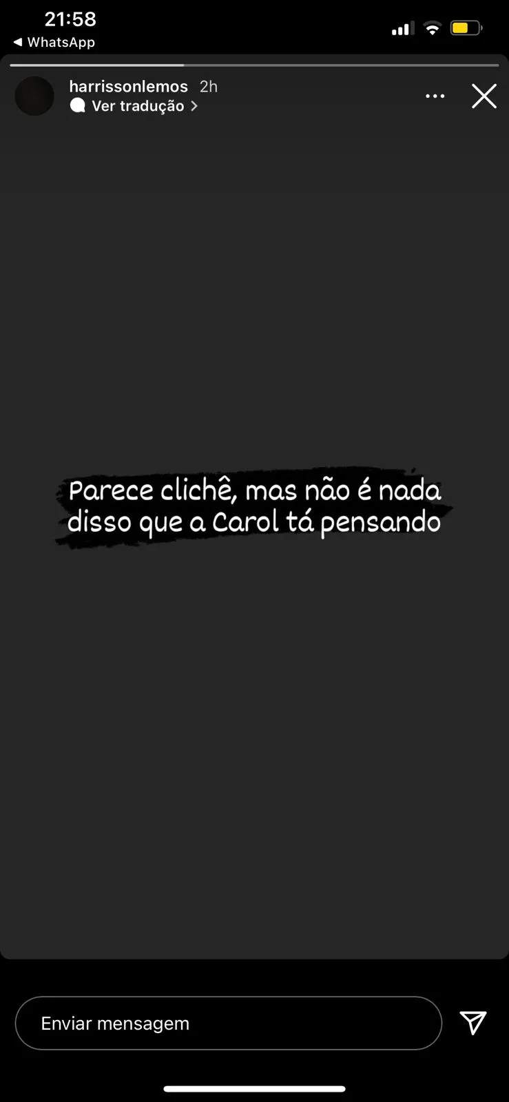 Vídeo: cantora traída fala sobre Harrisson: "não encontrei"