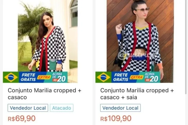 Lojas reproduzem roupa do dia da morte de Marília Mendonça