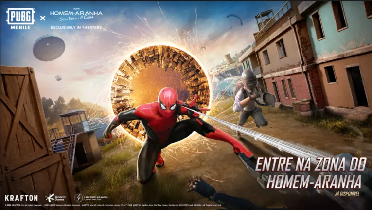 PUBG traz Homem-Aranha para Erangel e novo mapa Aftermath