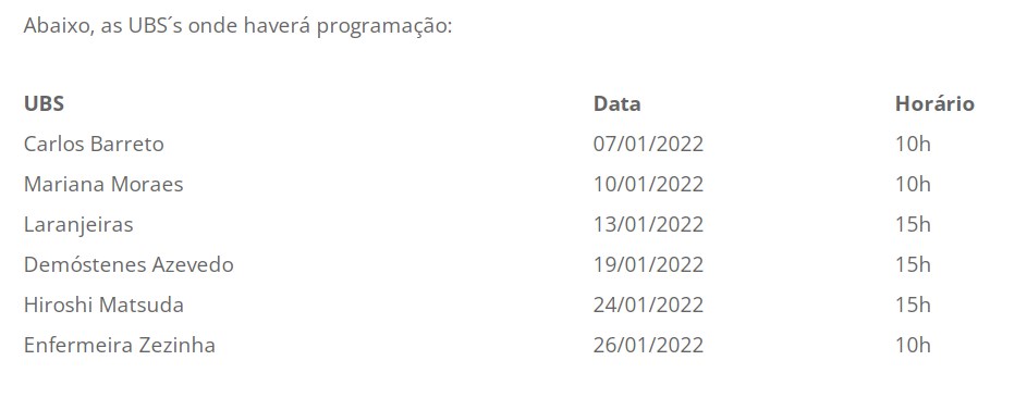 SMS: Janeiro Branco terá programação voltada para profissionais das UBS´s -  Prefeitura de Marabá - Pa