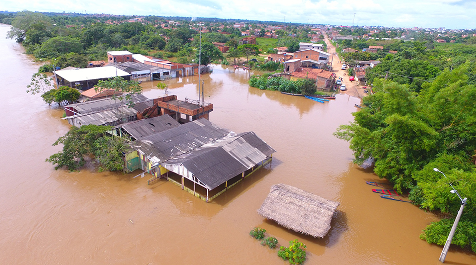 Balneário Vavazão às margens do rio Itacaiúnas já está submerso pelas águas