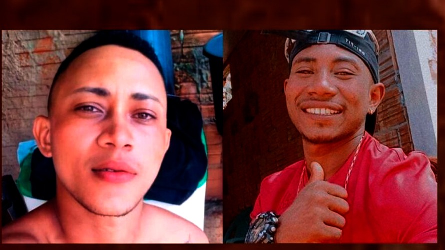 Paulo Janiel e Jaellisson, assassinados no sábado  