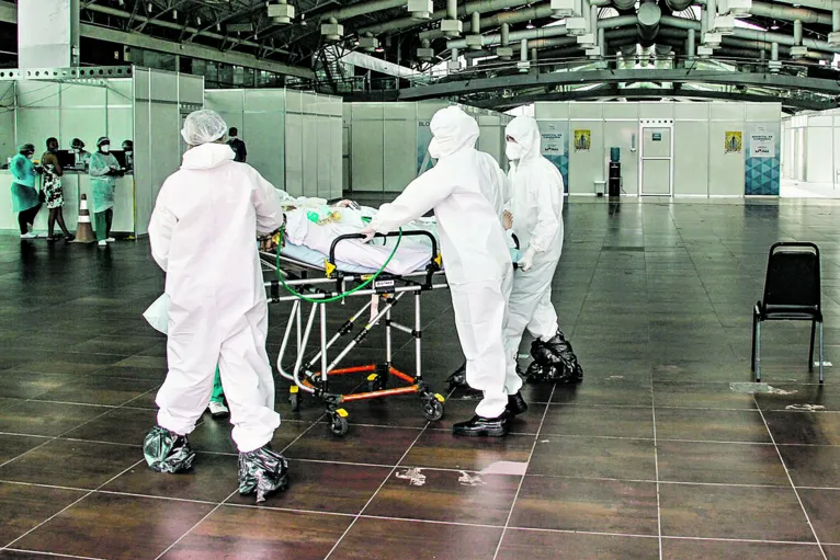 Hospital de Campanha do Hangar, primeiro entregue no Pará.