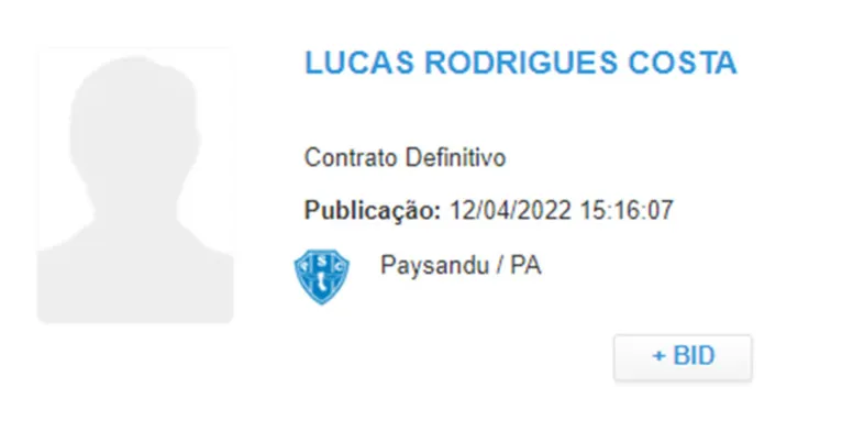 Zagueiro pode estrear pelo Paysandu na Terceirona