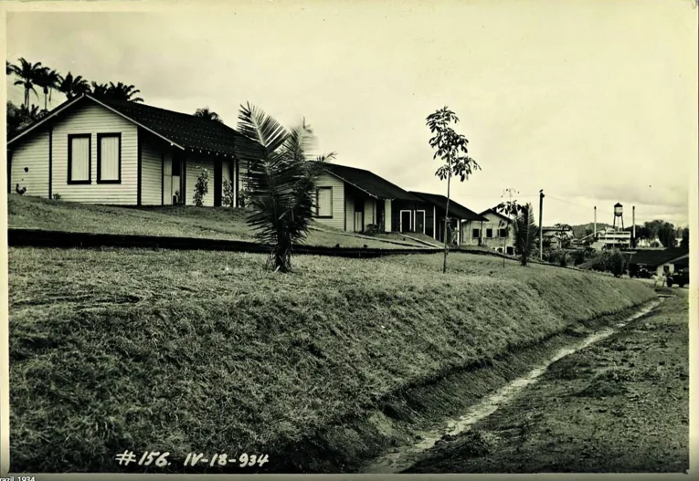 Alojamento dos funcionários em 1932