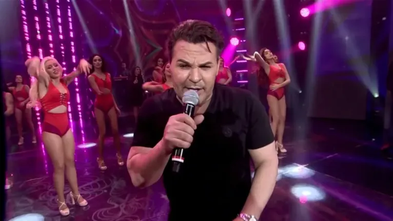 Cantor participou do quadro "Churrascão do Faustão" na última sexta (1º).