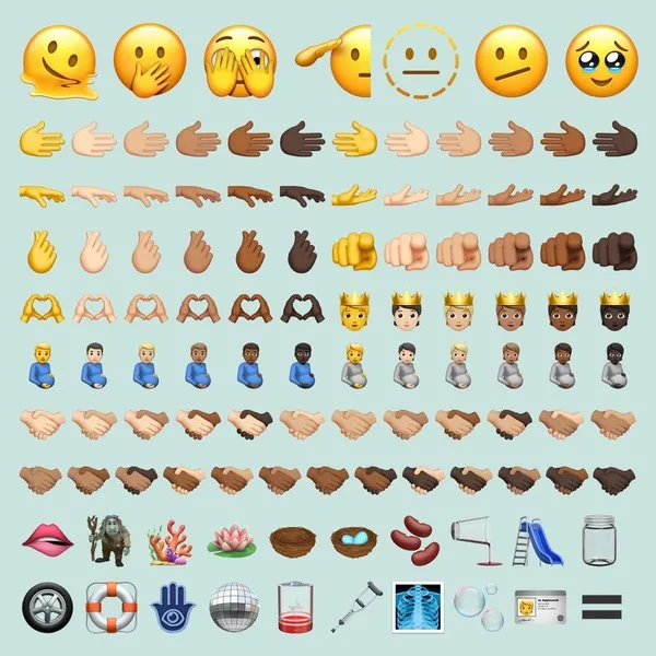 Veja os emojis completos