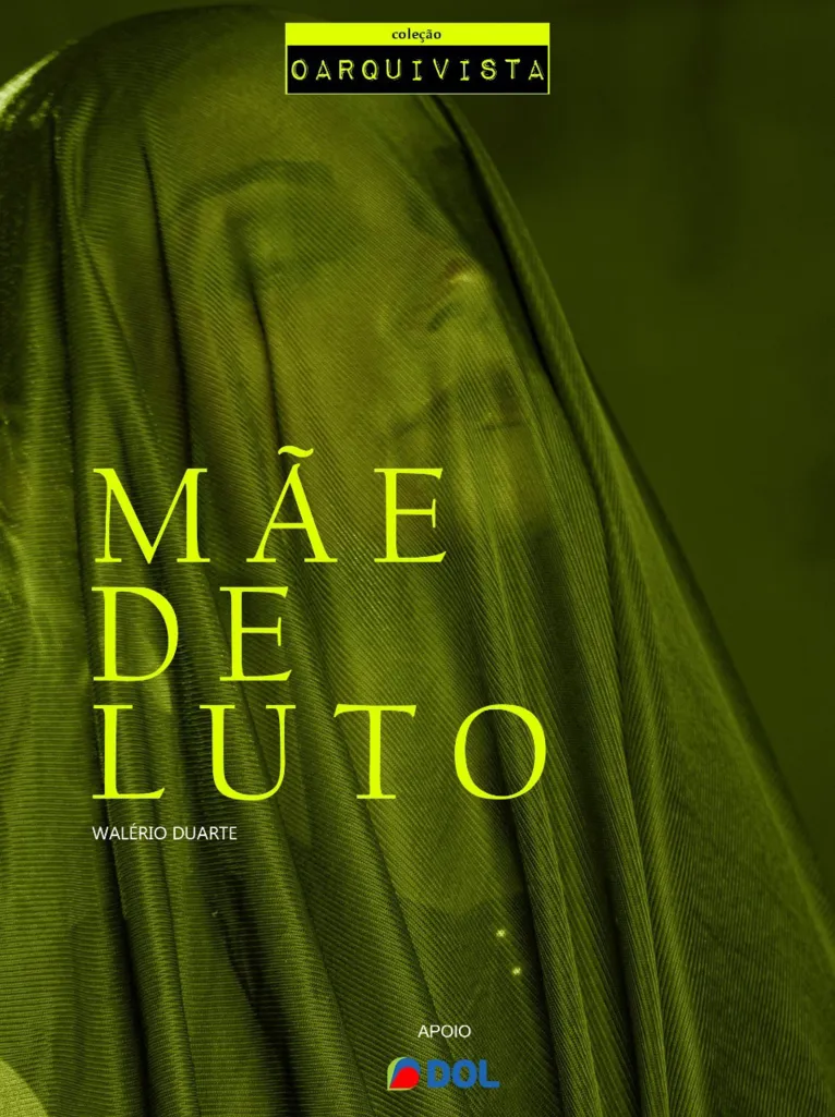 Capa do e-book "Mãe de Luto", o primeiro da coleção "O Arquivista".