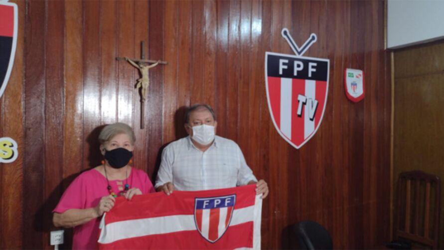 Interina no cargo, Graciete Maués está a frente do futebol paraense durante o período eleitoral da FPF