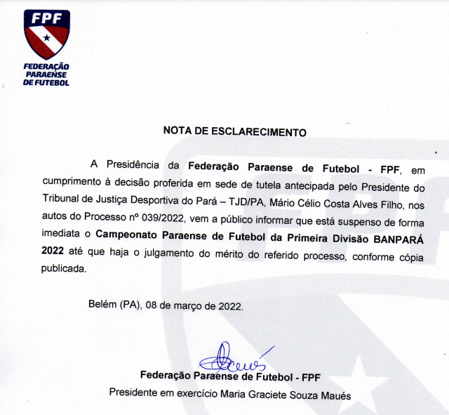 FPF - Federação Paraense de Futebol
