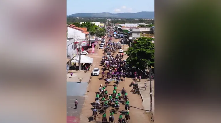 No dia 6 de maio aconteceu o baile da rainha e no dia 8 de maio a cavalgada ruralista