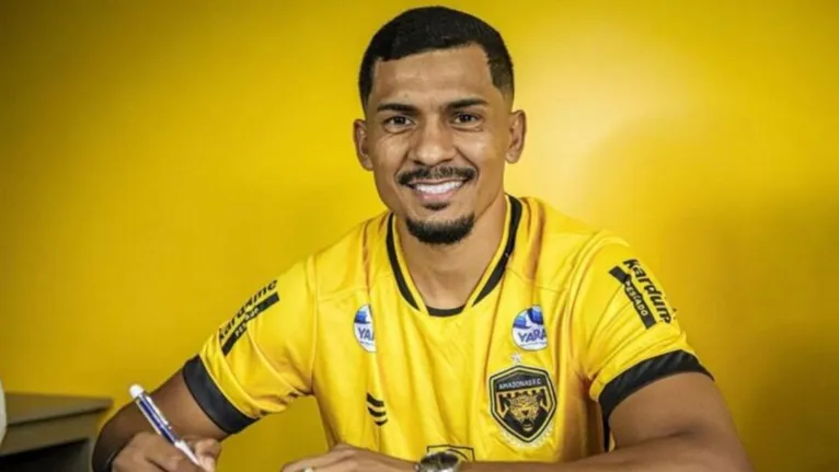 O jogador estava no Amazonas FC