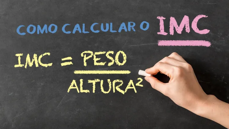 O peso dividido pela altura ao quadrado indica o Índice de Massa Corporal