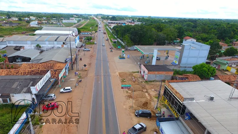 BR-222 corta os Núcleos de São Félix e Morada Nova