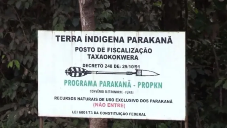 A Polícia Federal encontrou três corpos em reserva indígena.