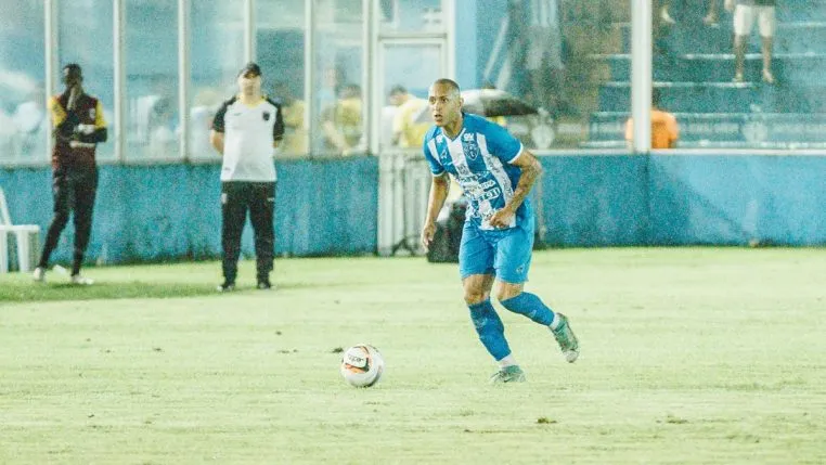 Lateral direito Leandro Silva, está na sua segunda passagem pelo Paysandu